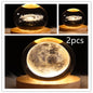 Galaxy Crystal Ball Table Lamp 3D