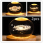 Galaxy Crystal Ball Table Lamp 3D