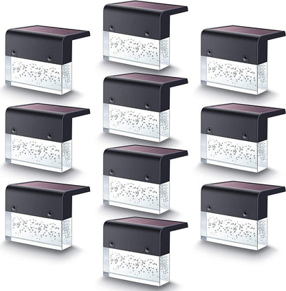 RGB LED t Step Fence Light