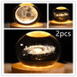 Galaxy Crystal Ball Table Lamp 3D