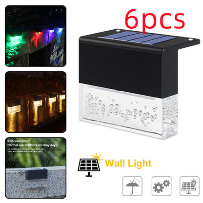 RGB LED t Step Fence Light