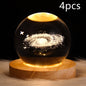 Galaxy Crystal Ball Table Lamp 3D