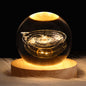 Galaxy Crystal Ball Table Lamp 3D