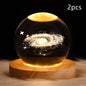 Galaxy Crystal Ball Table Lamp 3D