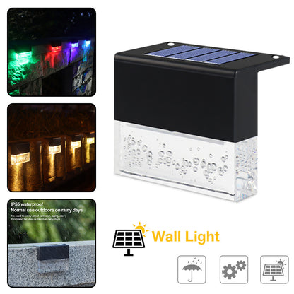 RGB LED t Step Fence Light