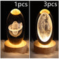 Galaxy Crystal Ball Table Lamp 3D