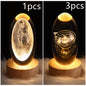Galaxy Crystal Ball Table Lamp 3D