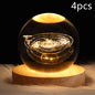 Galaxy Crystal Ball Table Lamp 3D