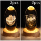 Galaxy Crystal Ball Table Lamp 3D